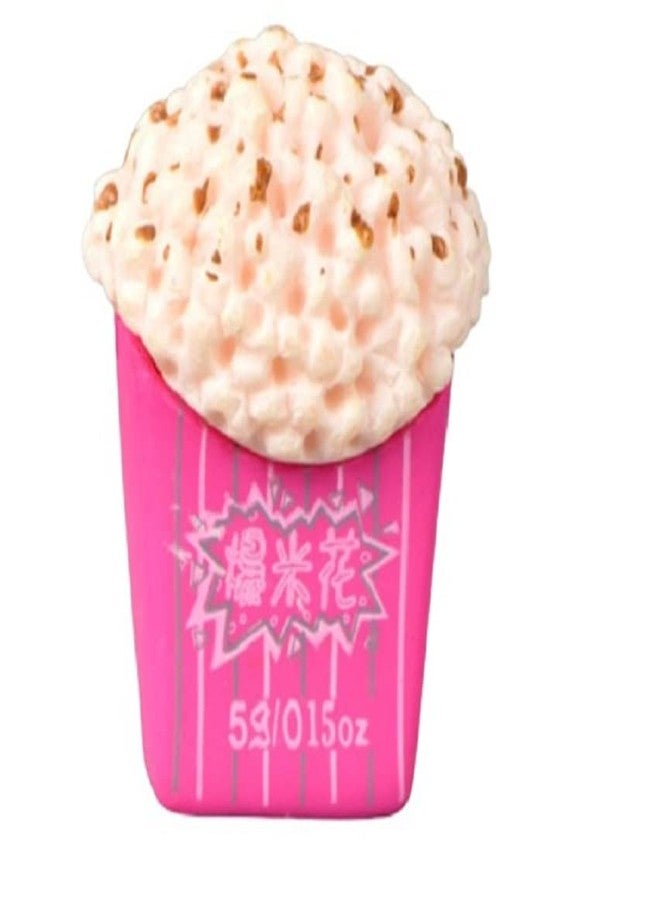 BHOOLU&GOOLU Realistic Food Miniature Yummy Snacks - (Burger Icecream Popcorn) - 3 Pcs/Set - Image 4